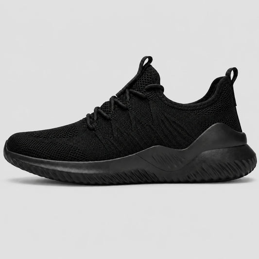 AeroFlex Knit Comfort Sneakers on a light grey studio background