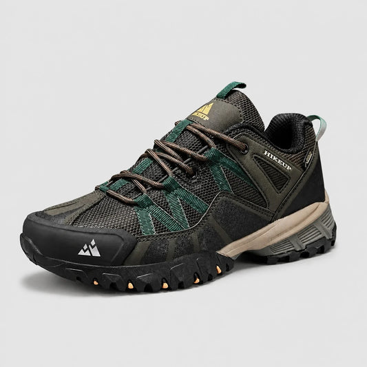 HikeUp Trail Trekking Shoes on a light grey studio background